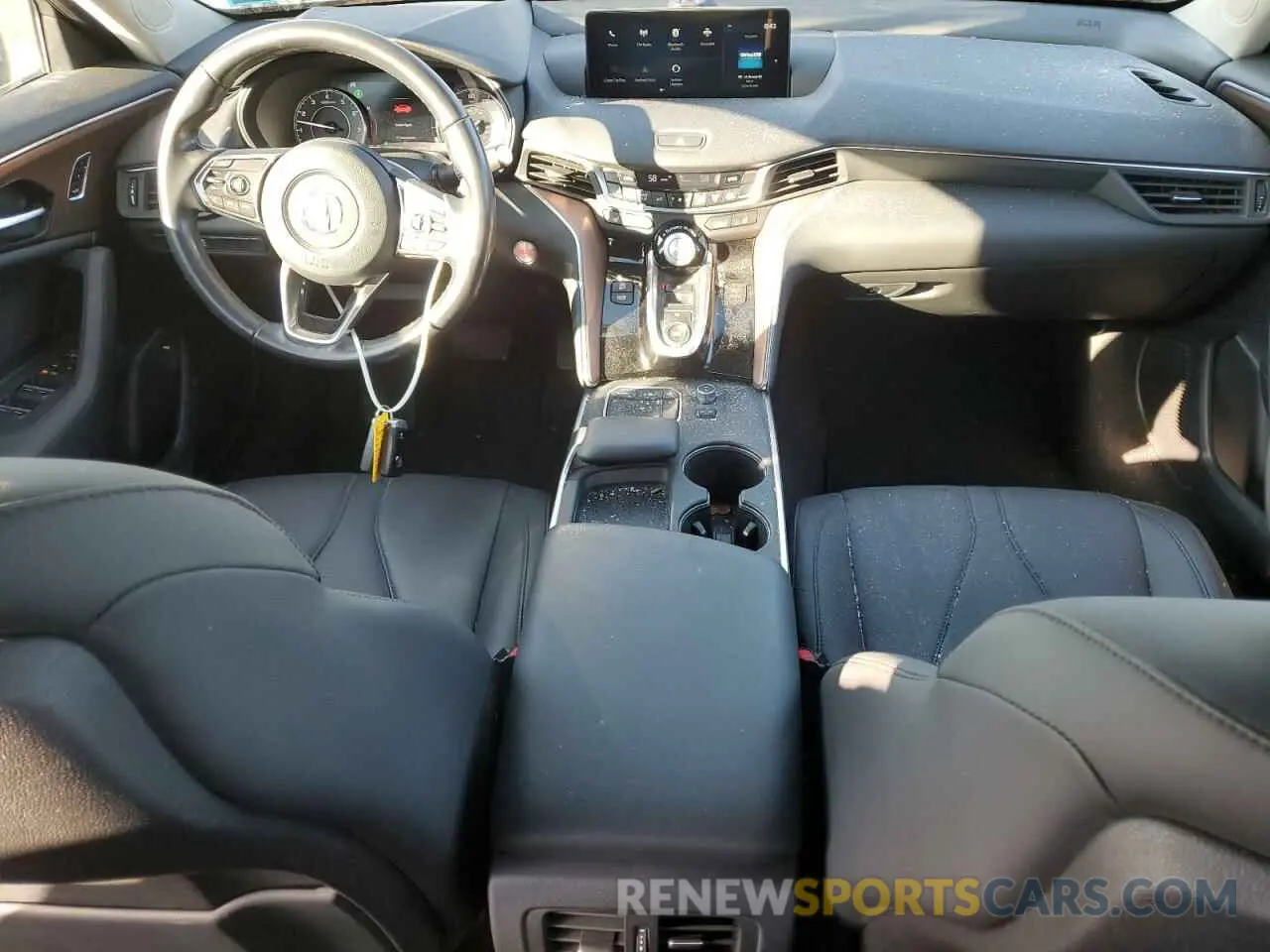 8 fotografías del automóvil dañado 19UUB5F31MA011939 ACURA TLX 2021