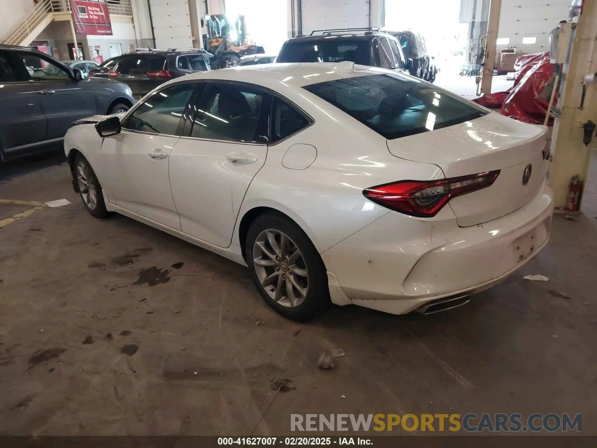 3 fotografías del automóvil dañado 19UUB5F33MA013207 ACURA TLX 2021