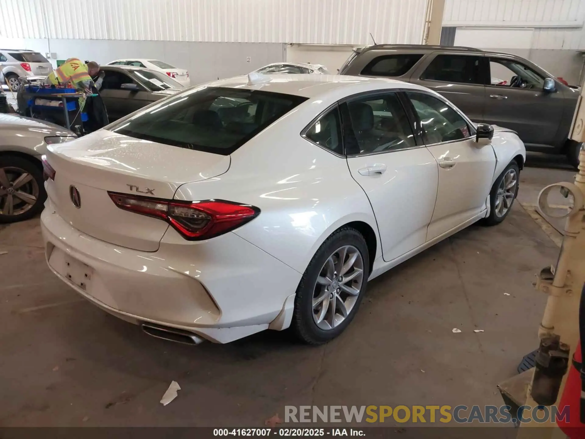 4 fotografías del automóvil dañado 19UUB5F33MA013207 ACURA TLX 2021