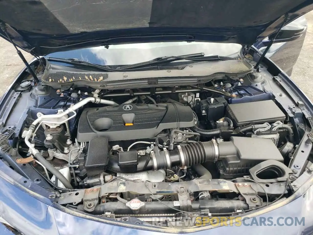 11 fotografías del automóvil dañado 19UUB5F35MA004394 ACURA TLX 2021