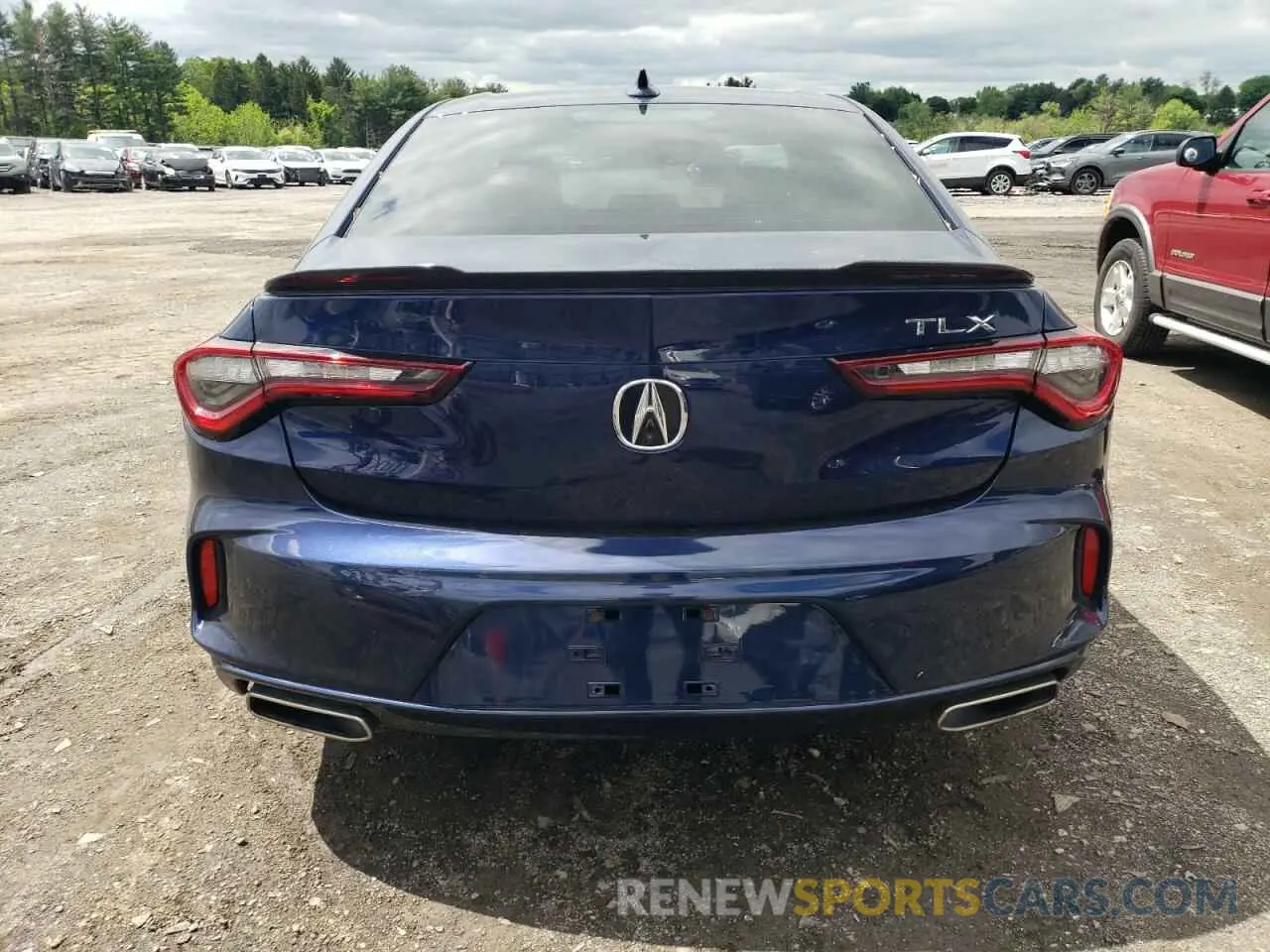 6 fotografías del automóvil dañado 19UUB5F35MA004394 ACURA TLX 2021
