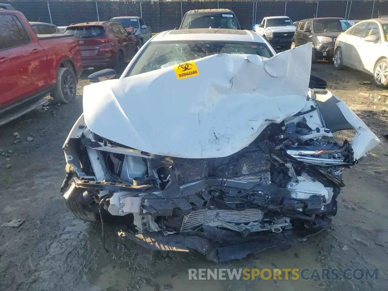 5 fotografías del automóvil dañado 19UUB5F39MA011428 ACURA TLX 2021
