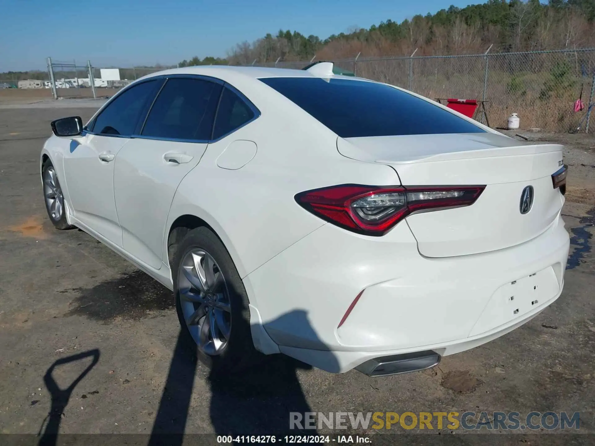 3 fotografías del automóvil dañado 19UUB5F39MA011445 ACURA TLX 2021