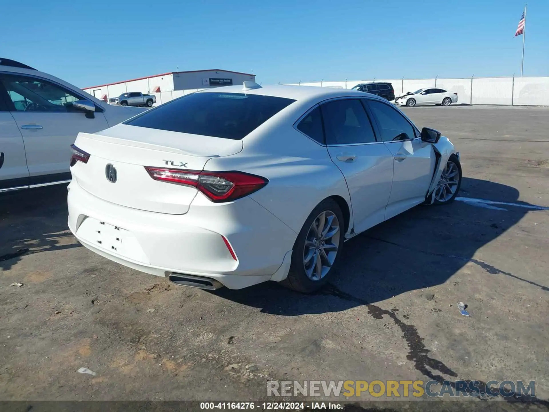 4 fotografías del automóvil dañado 19UUB5F39MA011445 ACURA TLX 2021