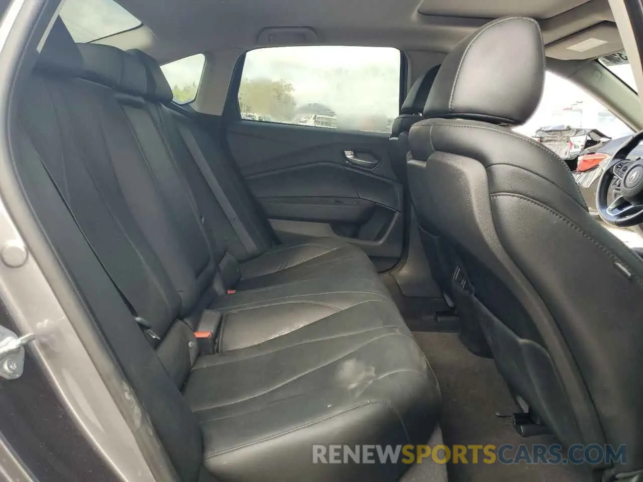 10 fotografías del automóvil dañado 19UUB5F39MA015107 ACURA TLX 2021