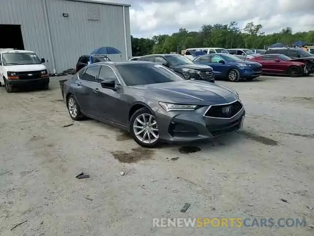 14 fotografías del automóvil dañado 19UUB5F39MA015107 ACURA TLX 2021