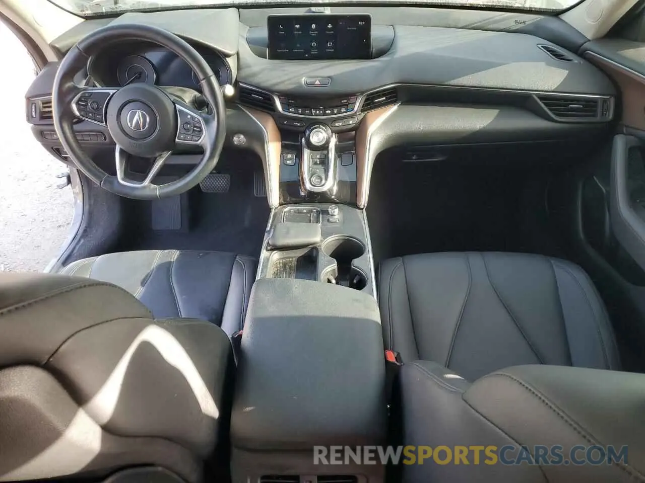 8 fotografías del automóvil dañado 19UUB5F39MA015107 ACURA TLX 2021