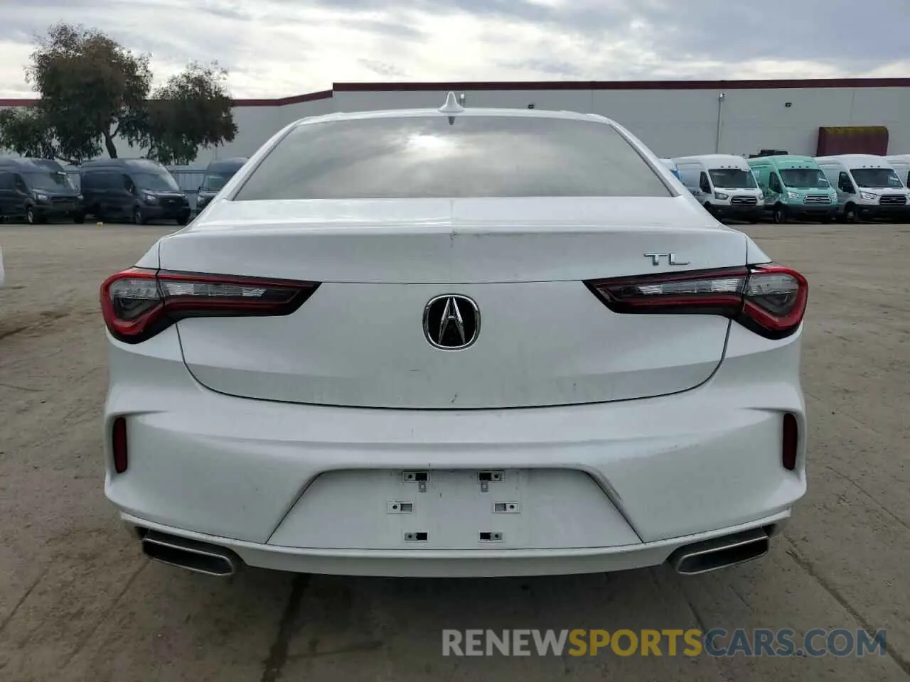 6 fotografías del automóvil dañado 19UUB5F3XMA002401 ACURA TLX 2021