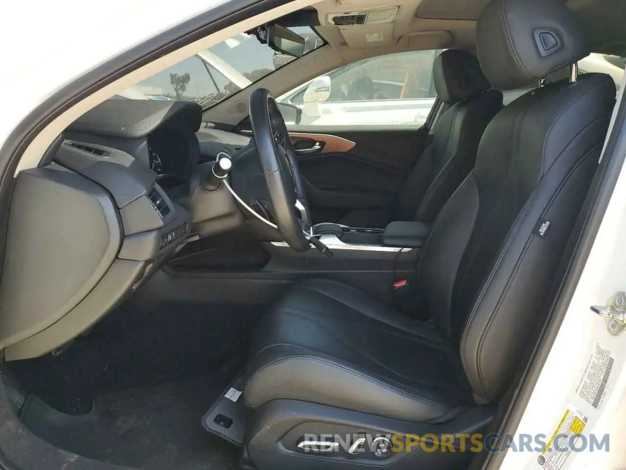 7 fotografías del automóvil dañado 19UUB5F3XMA002401 ACURA TLX 2021