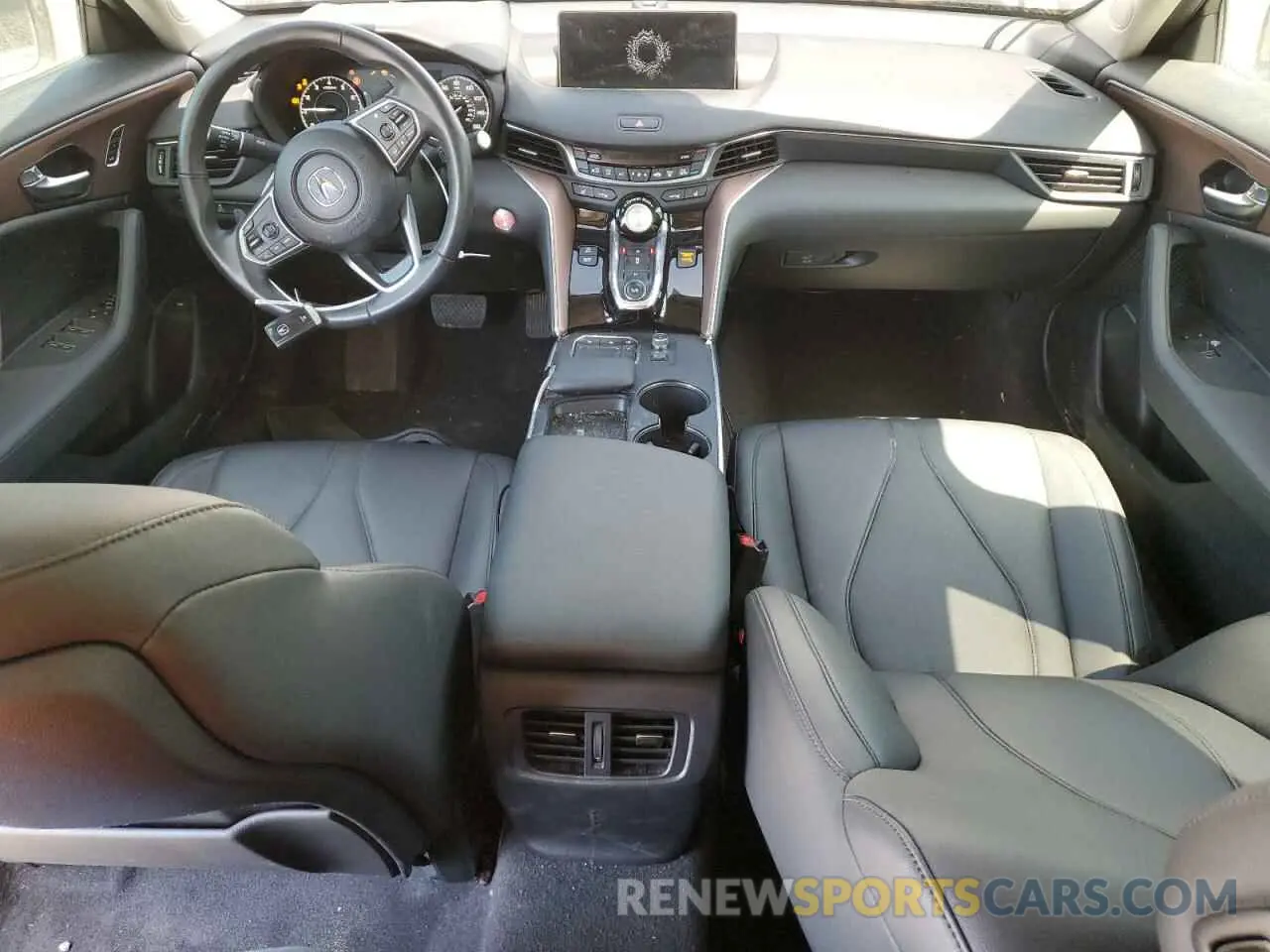 8 fotografías del automóvil dañado 19UUB5F3XMA002401 ACURA TLX 2021