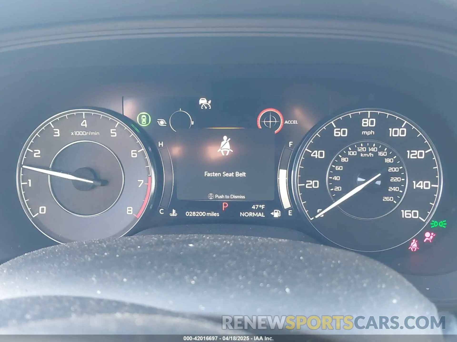 7 fotografías del automóvil dañado 19UUB5F3XMA011289 ACURA TLX 2021
