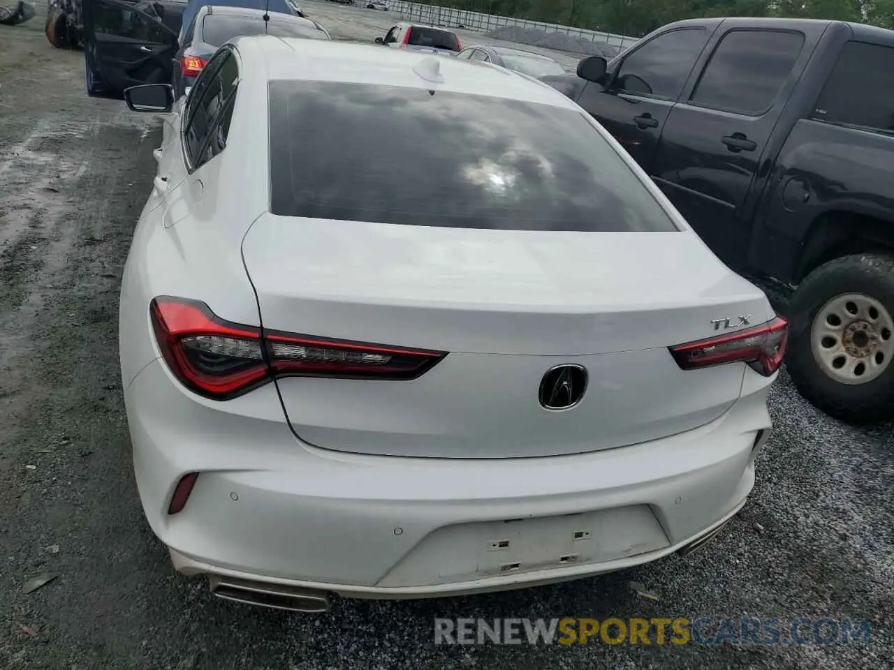 6 fotografías del automóvil dañado 19UUB5F41MA008113 ACURA TLX 2021