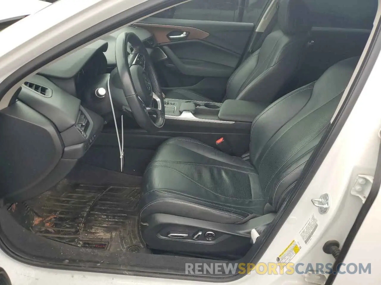 7 fotografías del automóvil dañado 19UUB5F41MA008113 ACURA TLX 2021