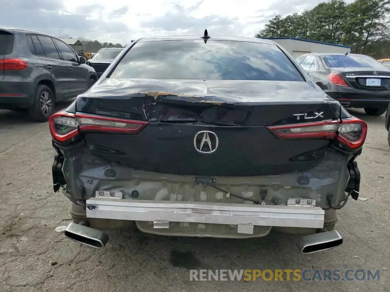 6 fotografías del automóvil dañado 19UUB5F41MA009522 ACURA TLX 2021