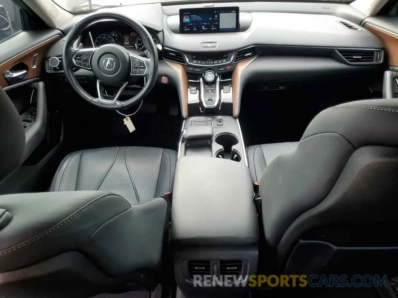 8 fotografías del automóvil dañado 19UUB5F41MA009522 ACURA TLX 2021
