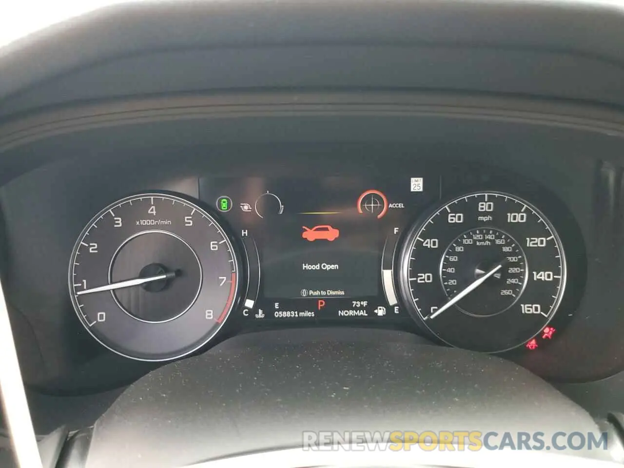 9 fotografías del automóvil dañado 19UUB5F41MA009522 ACURA TLX 2021