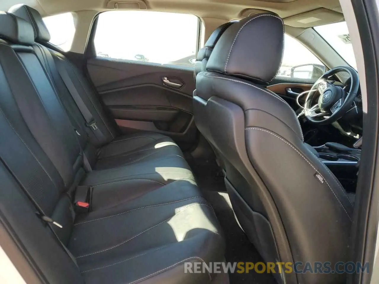 10 fotografías del automóvil dañado 19UUB5F41MA011321 ACURA TLX 2021