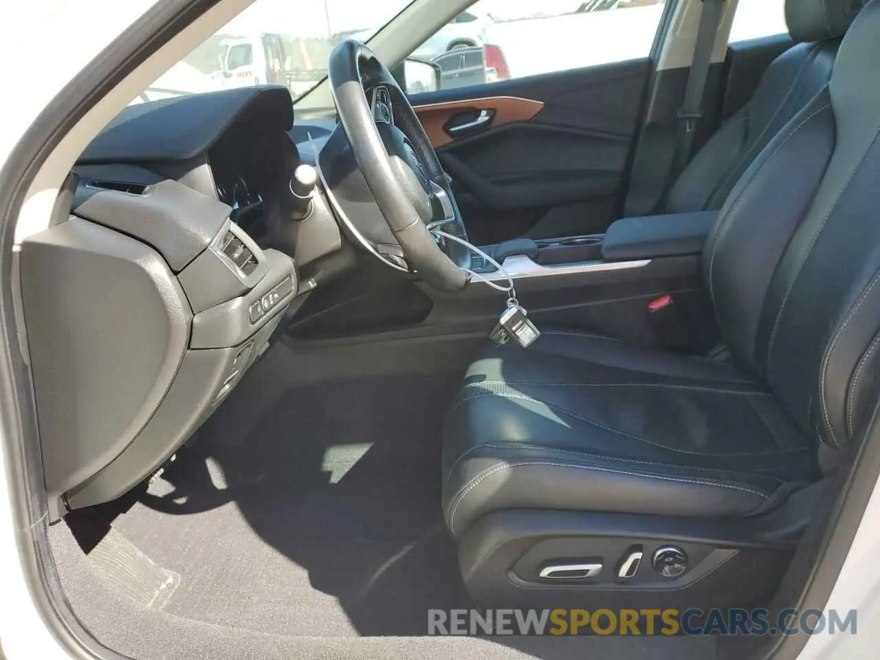 7 fotografías del automóvil dañado 19UUB5F41MA011321 ACURA TLX 2021