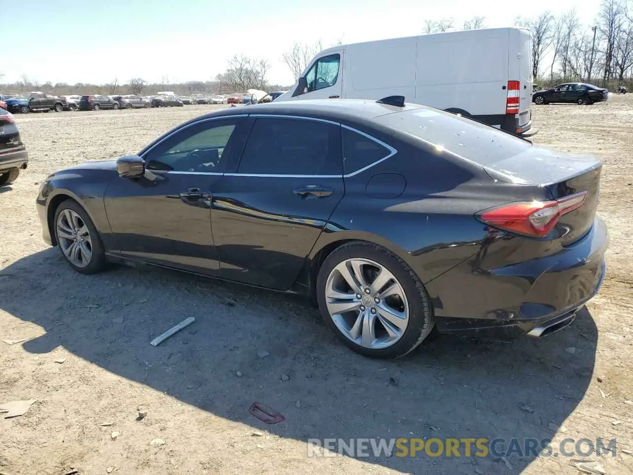 2 fotografías del automóvil dañado 19UUB5F42MA005804 ACURA TLX 2021