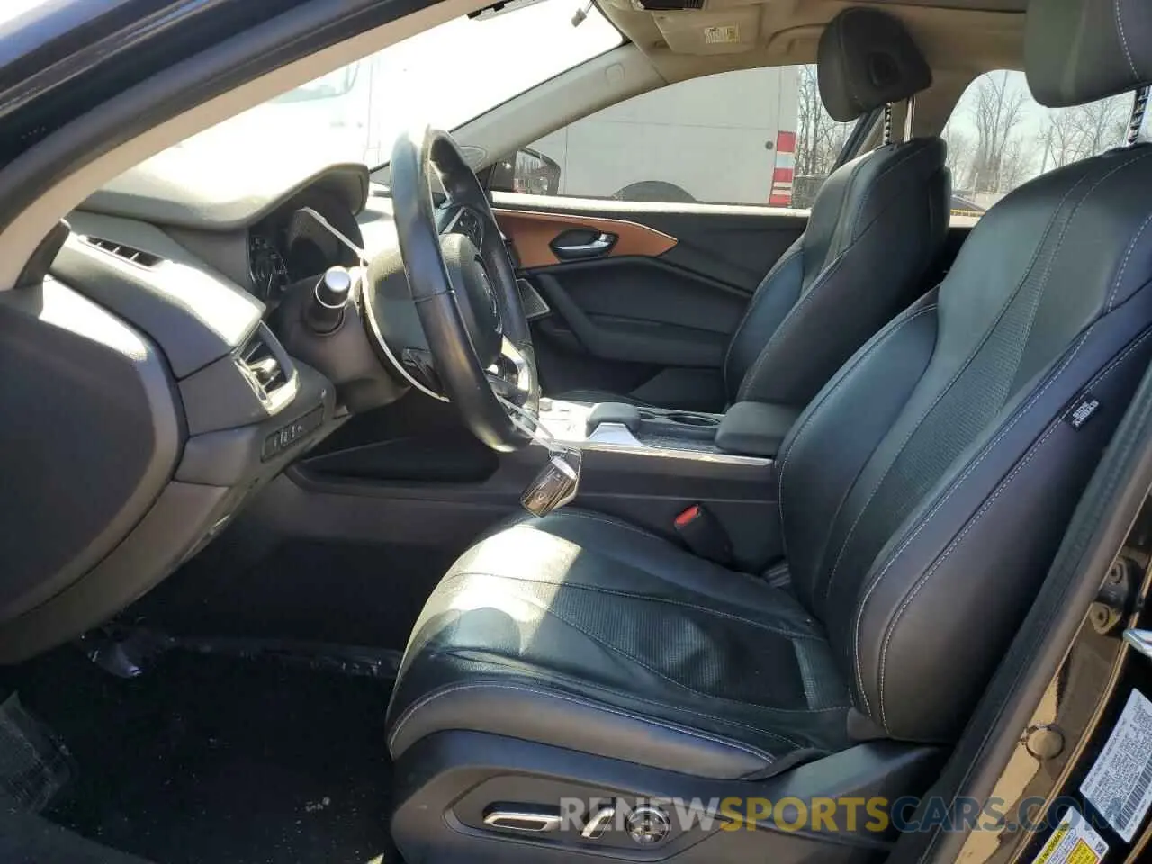 7 fotografías del automóvil dañado 19UUB5F42MA005804 ACURA TLX 2021