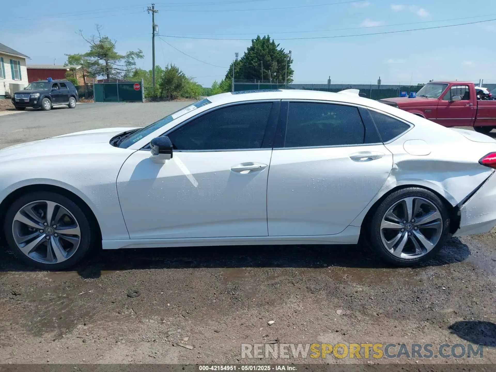 14 fotografías del automóvil dañado 19UUB5F42MA012008 ACURA TLX 2021