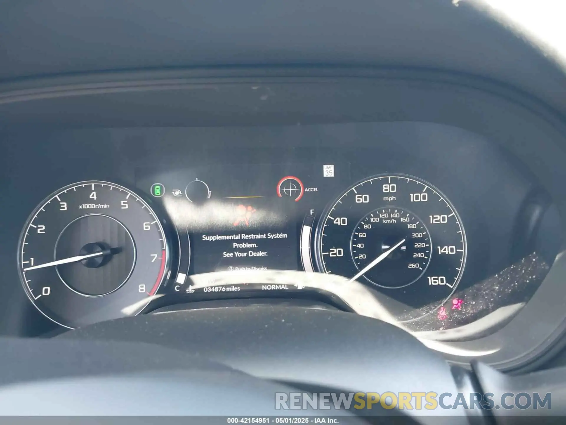 7 fotografías del automóvil dañado 19UUB5F42MA012008 ACURA TLX 2021