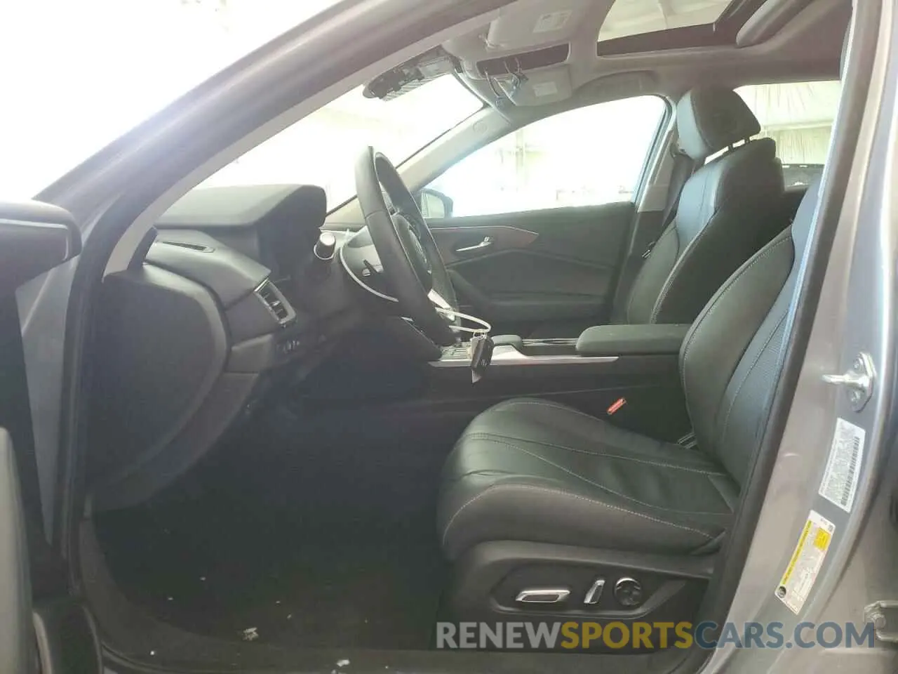 7 fotografías del automóvil dañado 19UUB5F43MA005021 ACURA TLX 2021