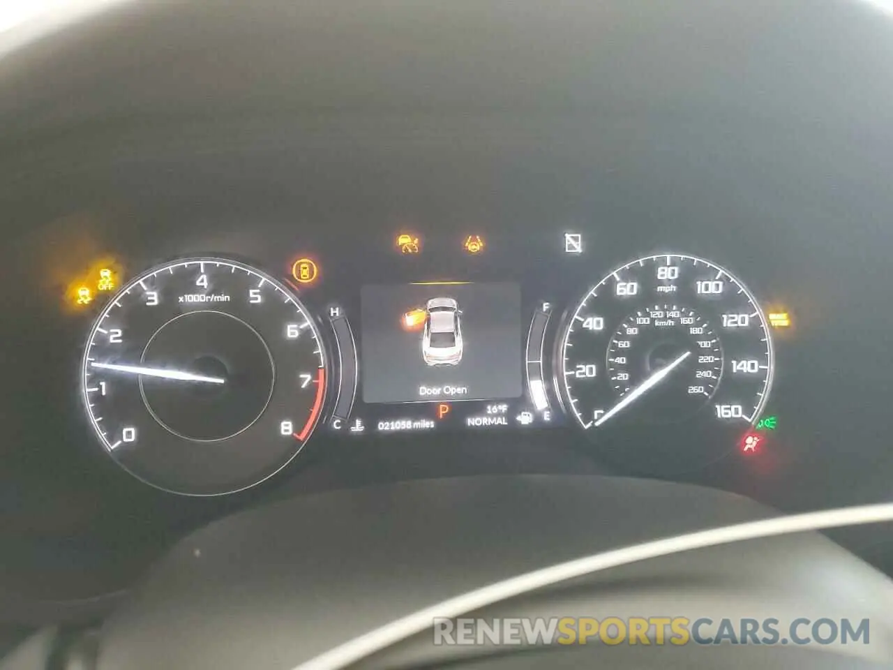 9 fotografías del automóvil dañado 19UUB5F43MA005021 ACURA TLX 2021
