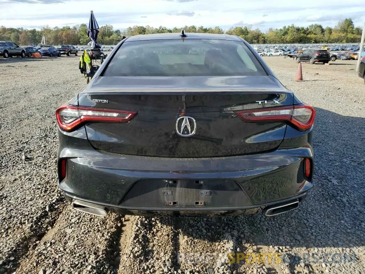 6 fotografías del automóvil dañado 19UUB5F45MA006185 ACURA TLX 2021