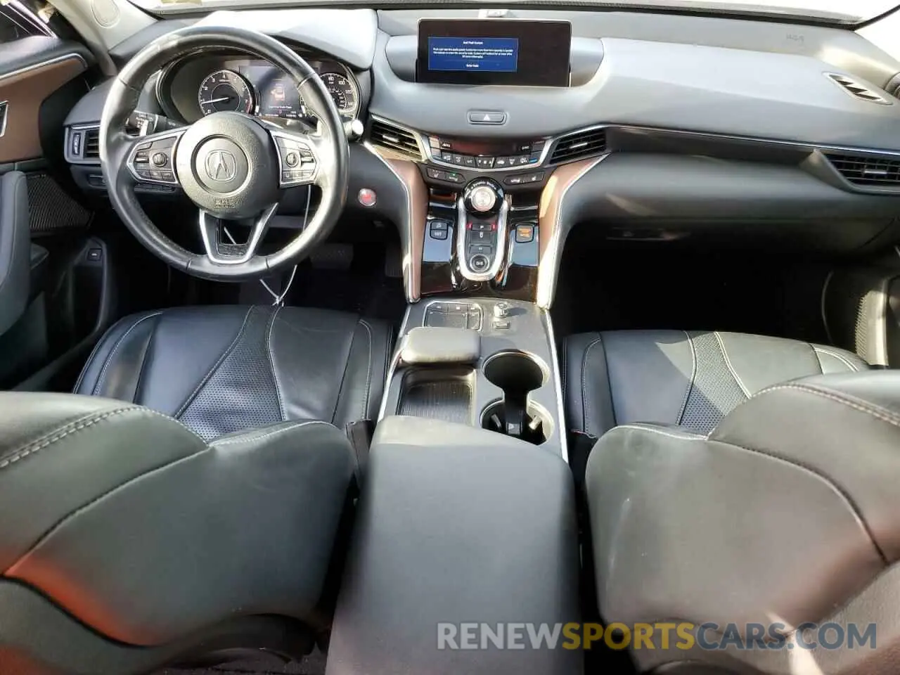 8 fotografías del automóvil dañado 19UUB5F45MA006185 ACURA TLX 2021