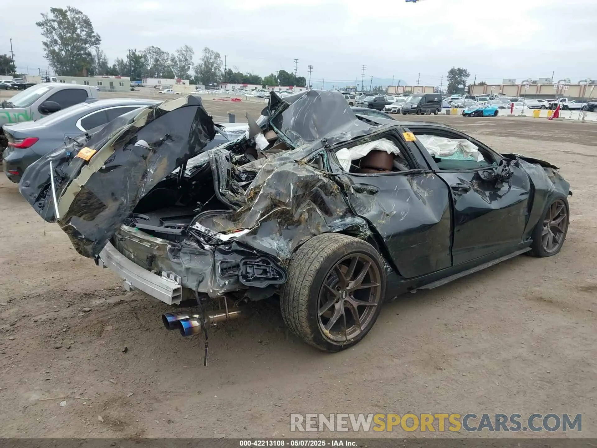 4 fotografías del automóvil dañado 19UUB5F46MA010200 ACURA TLX 2021