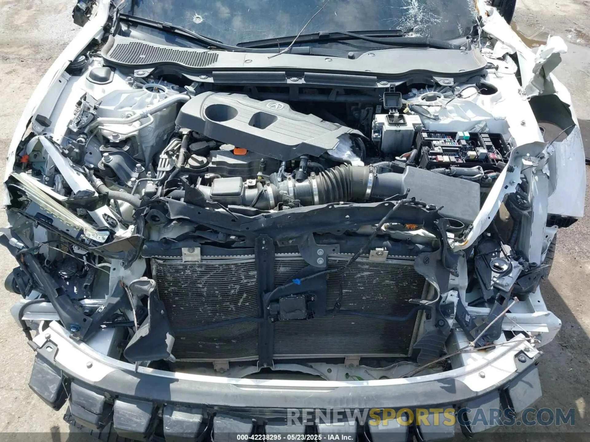 10 fotografías del automóvil dañado 19UUB5F4XMA003461 ACURA TLX 2021