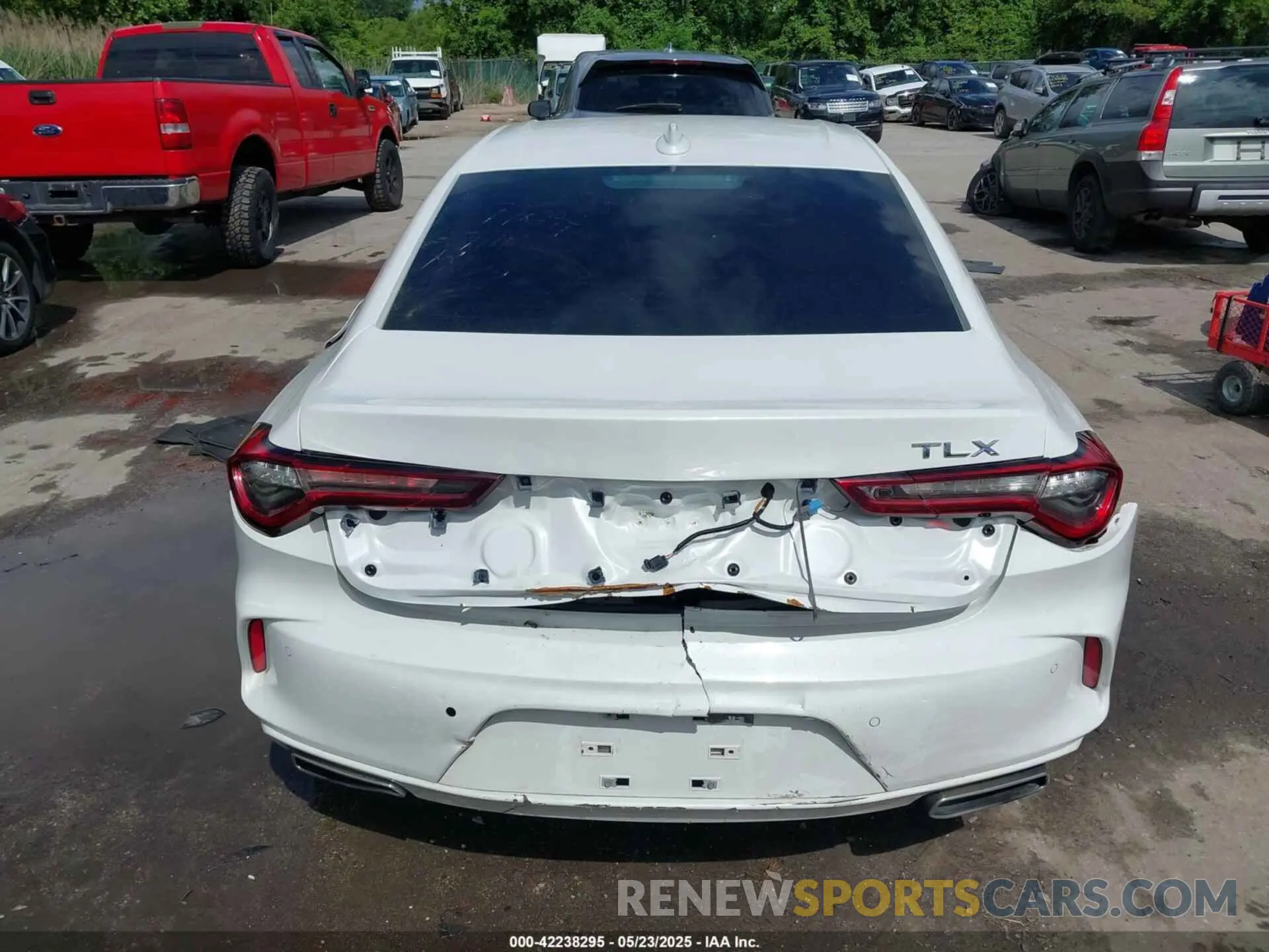 15 fotografías del automóvil dañado 19UUB5F4XMA003461 ACURA TLX 2021