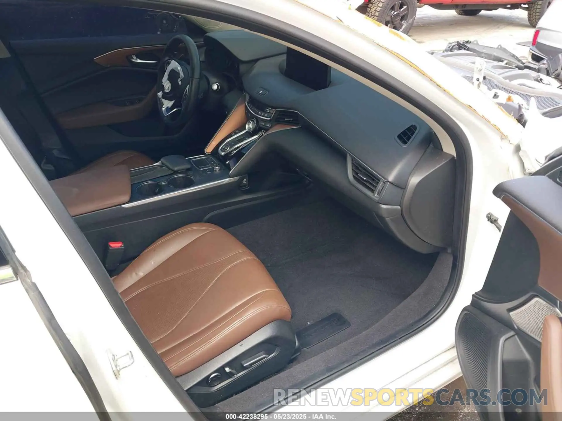 5 fotografías del automóvil dañado 19UUB5F4XMA003461 ACURA TLX 2021