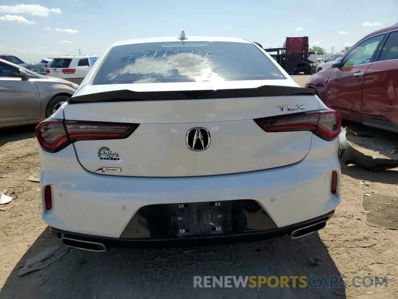 6 fotografías del automóvil dañado 19UUB5F51MA016091 ACURA TLX 2021