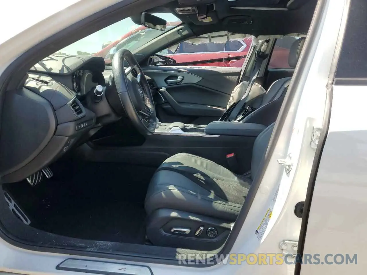 7 fotografías del automóvil dañado 19UUB5F51MA016091 ACURA TLX 2021