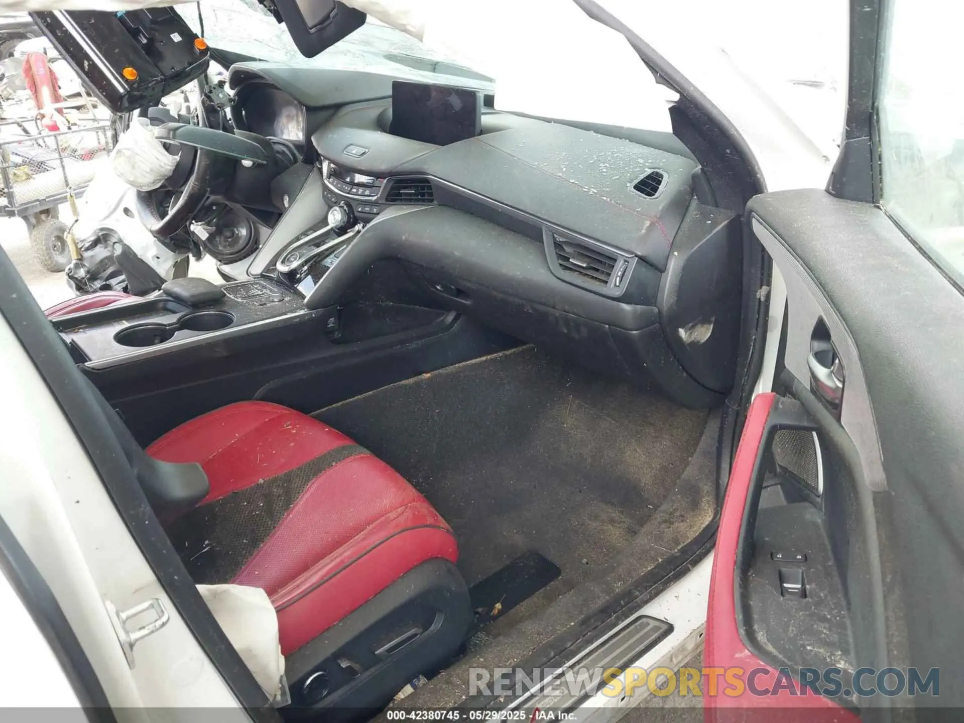 5 fotografías del automóvil dañado 19UUB5F51MA017032 ACURA TLX 2021