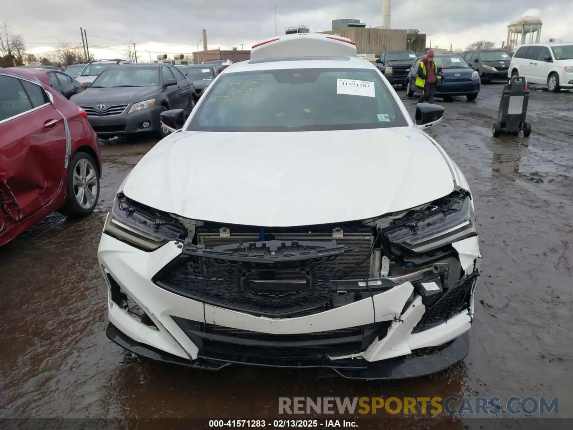 11 fotografías del automóvil dañado 19UUB5F53MA012897 ACURA TLX 2021