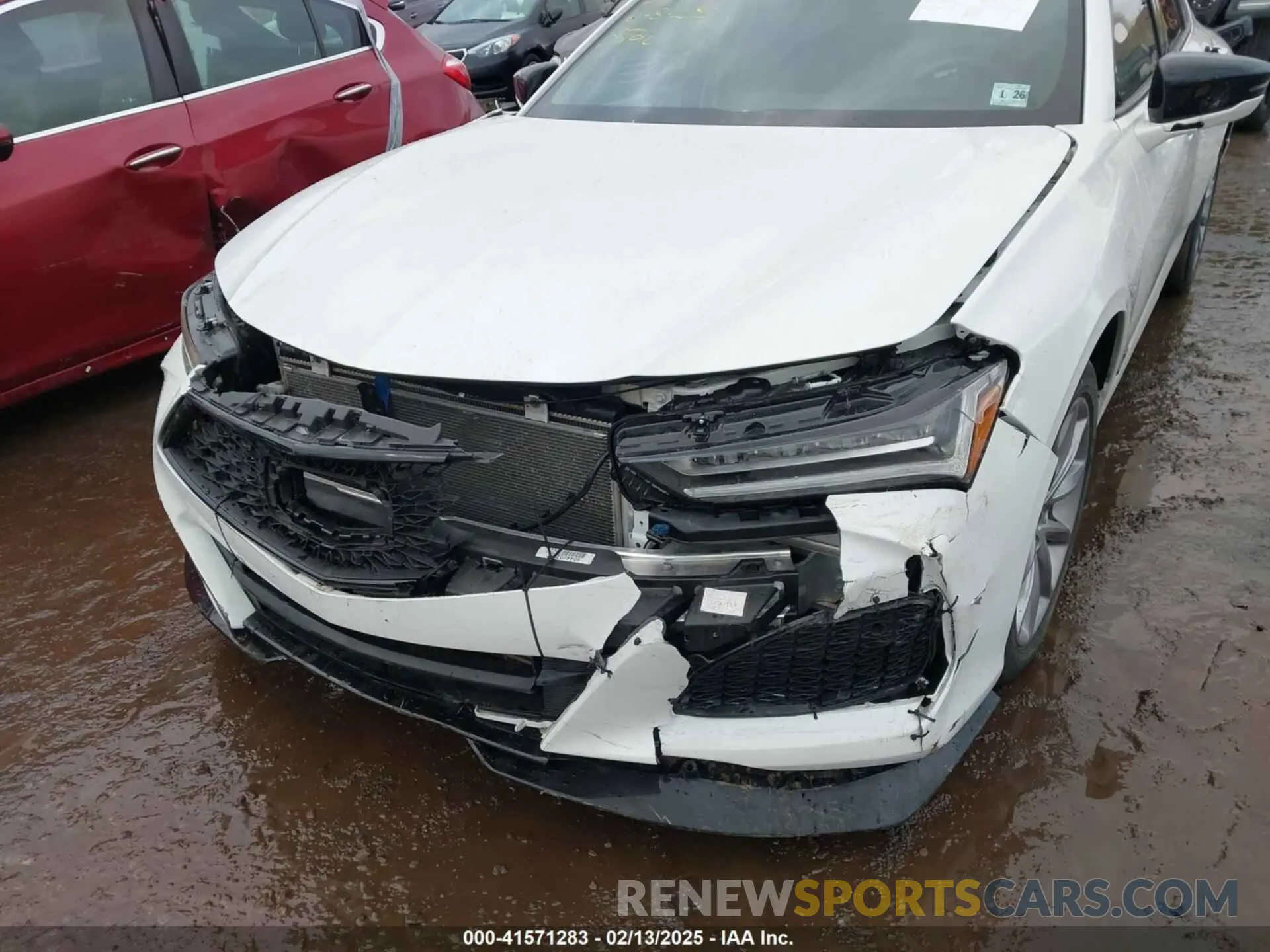 16 fotografías del automóvil dañado 19UUB5F53MA012897 ACURA TLX 2021
