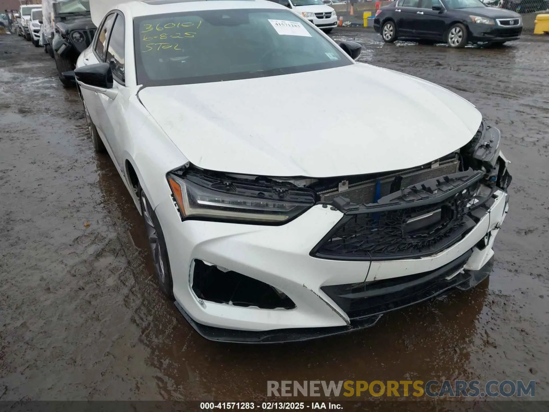 17 fotografías del automóvil dañado 19UUB5F53MA012897 ACURA TLX 2021