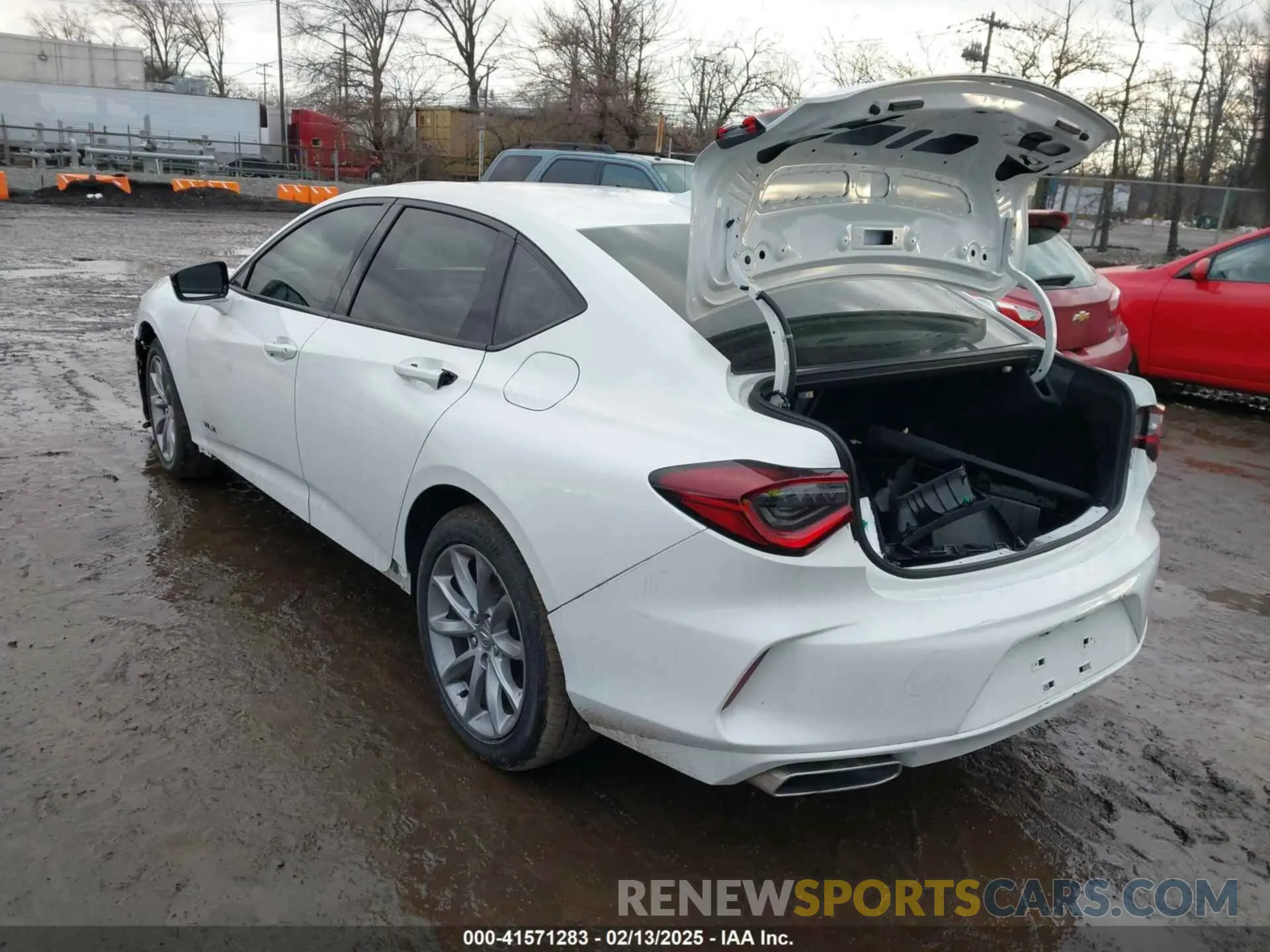 3 fotografías del automóvil dañado 19UUB5F53MA012897 ACURA TLX 2021