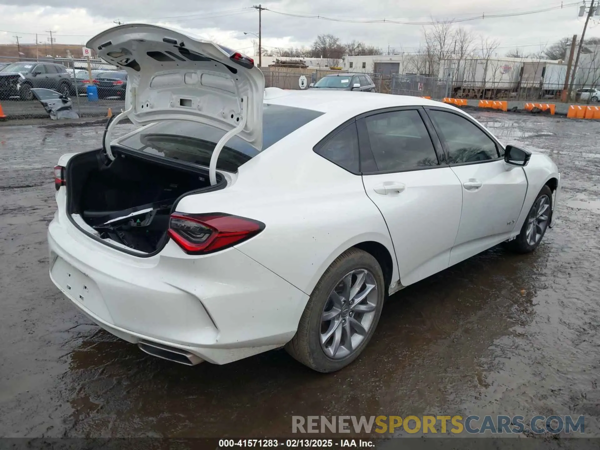 4 fotografías del automóvil dañado 19UUB5F53MA012897 ACURA TLX 2021