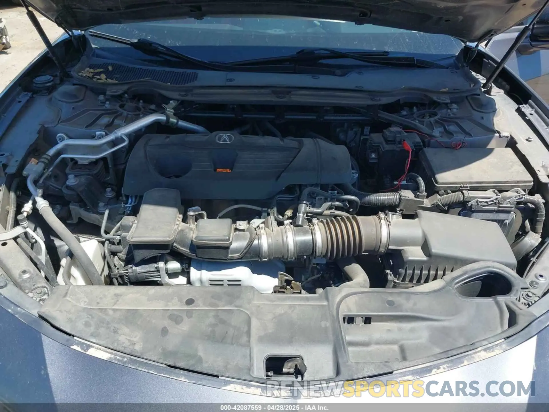 10 fotografías del automóvil dañado 19UUB5F55MA007104 ACURA TLX 2021