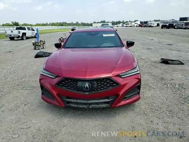 13 fotografías del automóvil dañado 19UUB5F56MA006043 ACURA TLX 2021