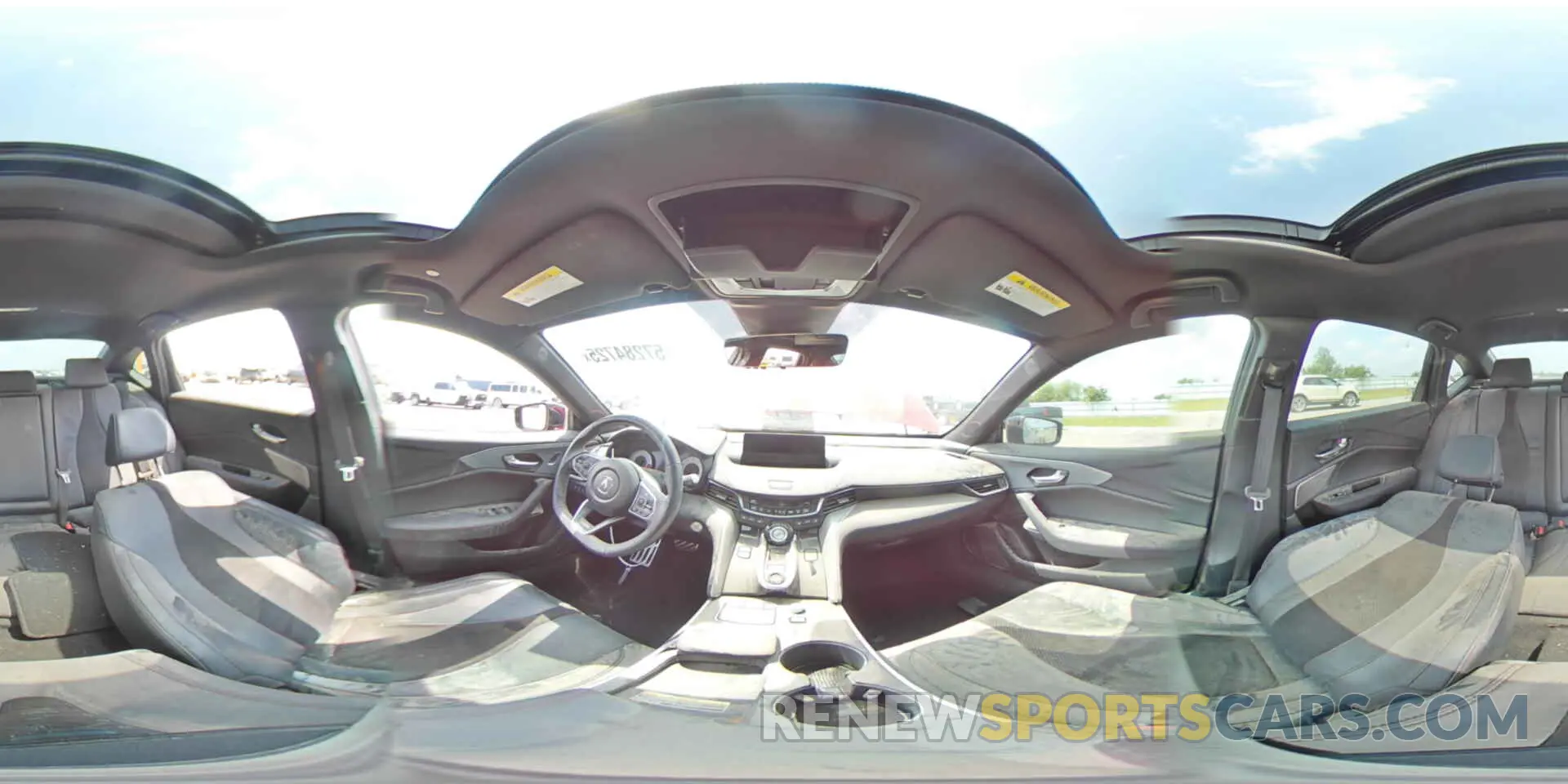 14 fotografías del automóvil dañado 19UUB5F56MA006043 ACURA TLX 2021