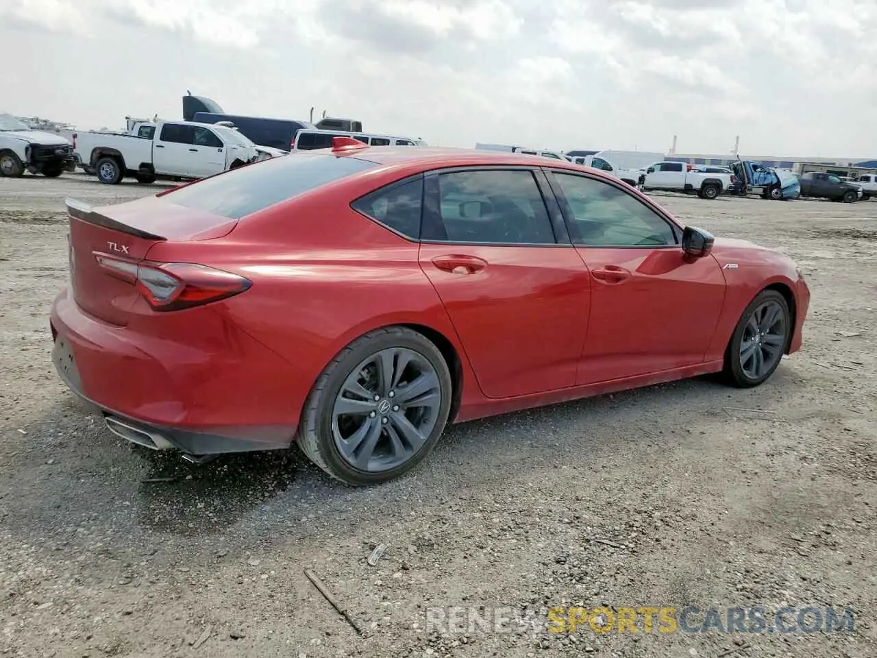 3 fotografías del automóvil dañado 19UUB5F56MA006043 ACURA TLX 2021