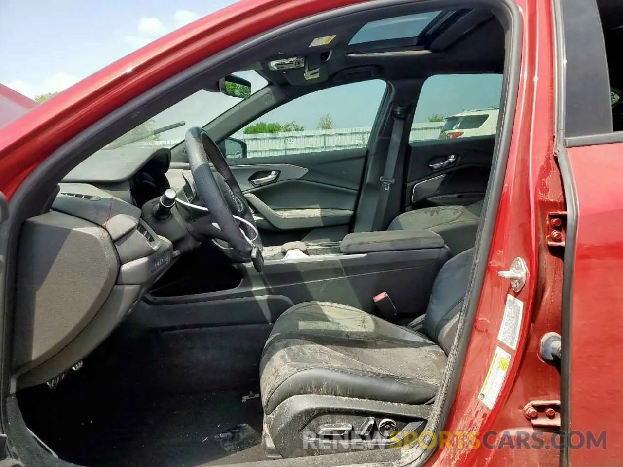 7 fotografías del automóvil dañado 19UUB5F56MA006043 ACURA TLX 2021