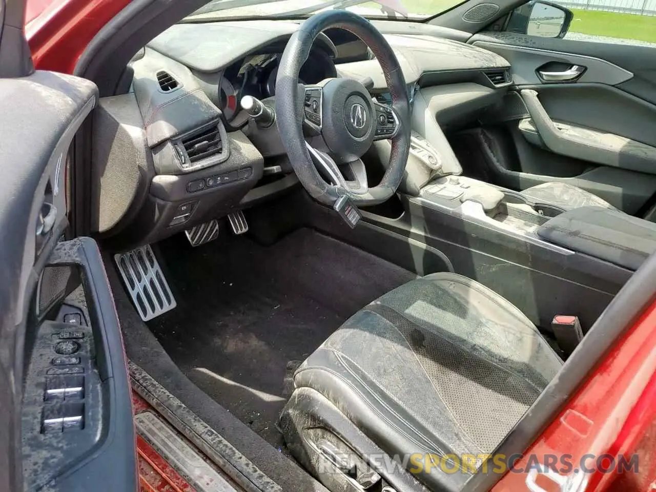 8 fotografías del automóvil dañado 19UUB5F56MA006043 ACURA TLX 2021