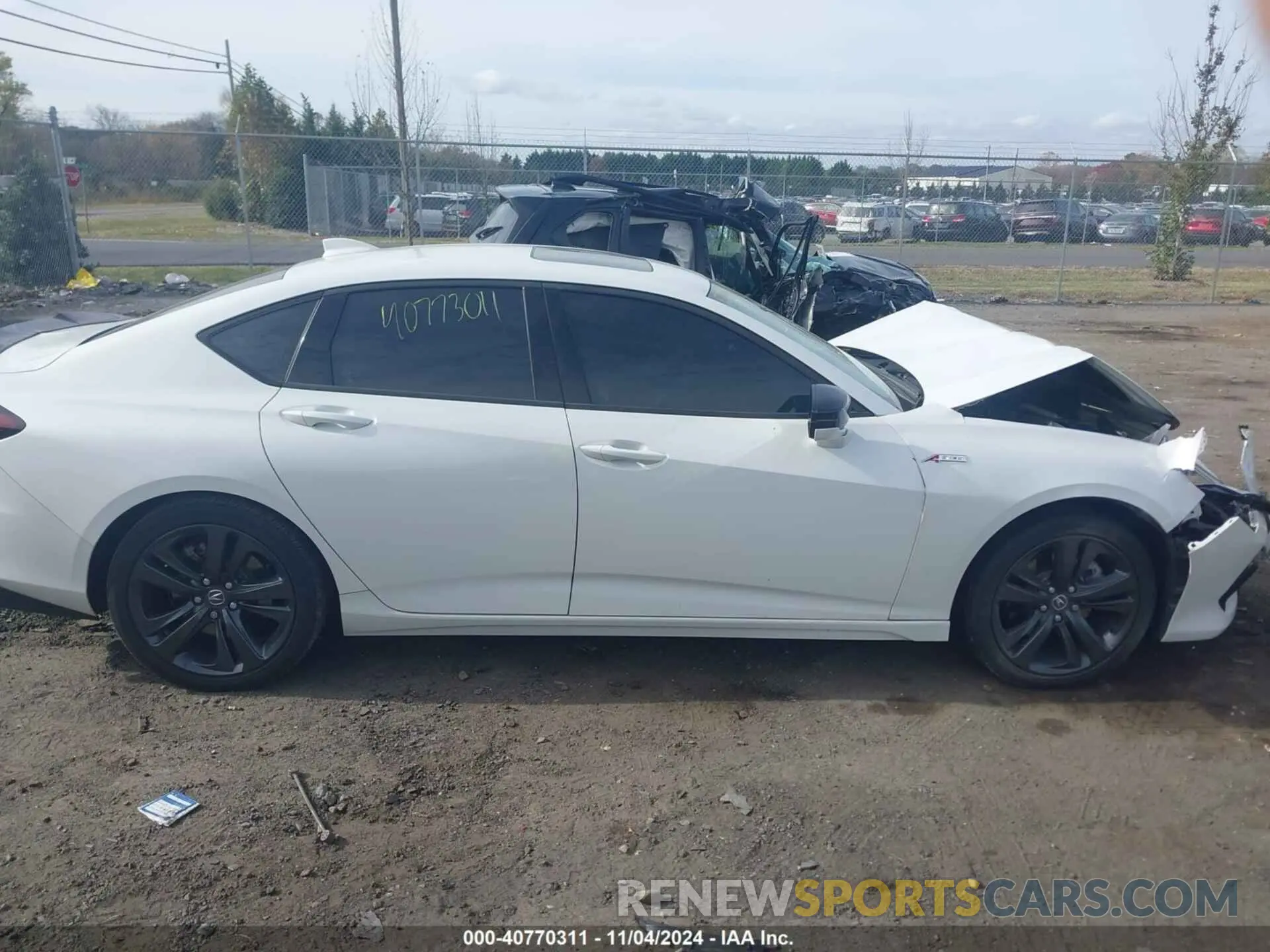 12 fotografías del automóvil dañado 19UUB5F58MA002009 ACURA TLX 2021