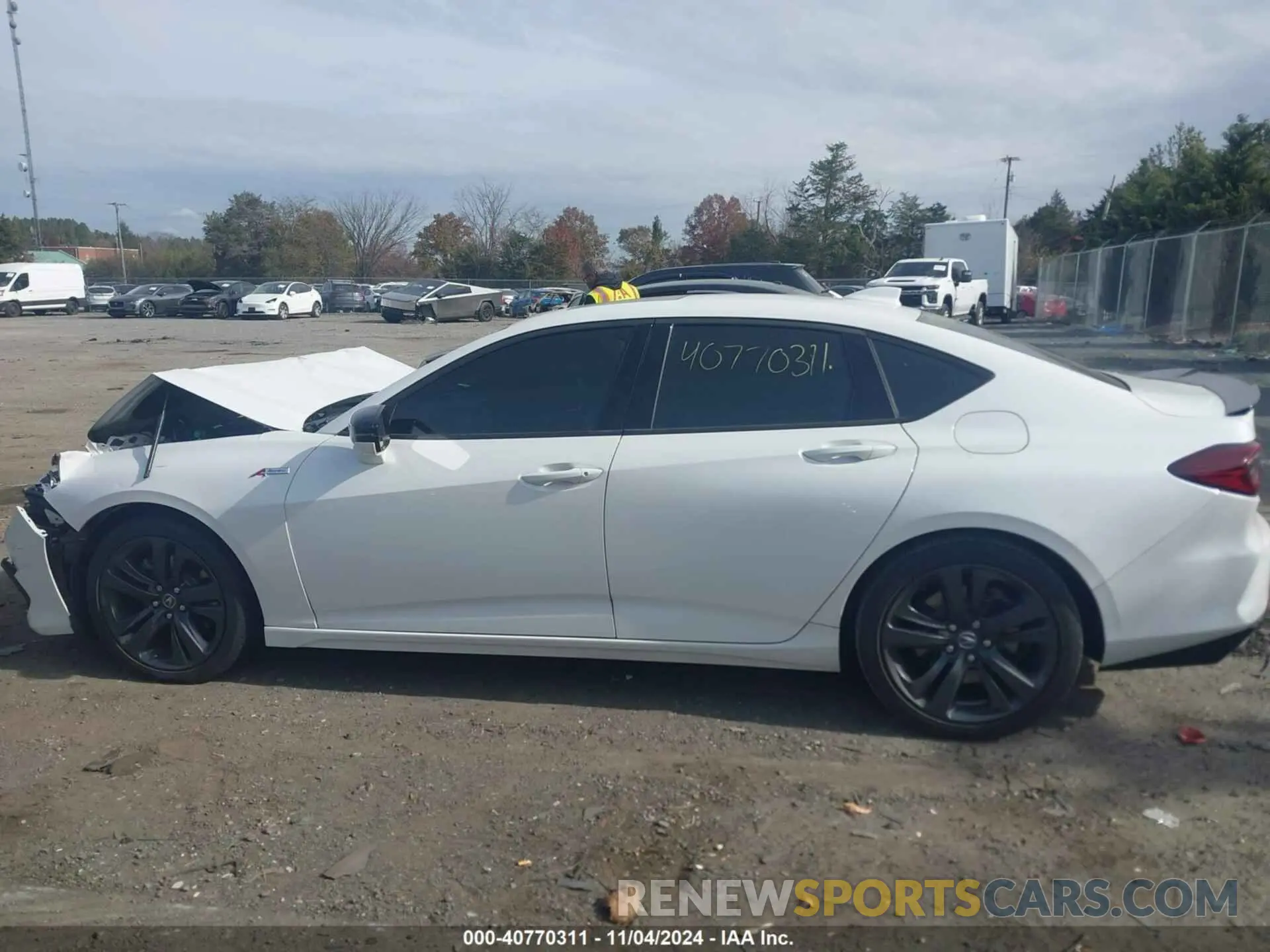 13 fotografías del automóvil dañado 19UUB5F58MA002009 ACURA TLX 2021